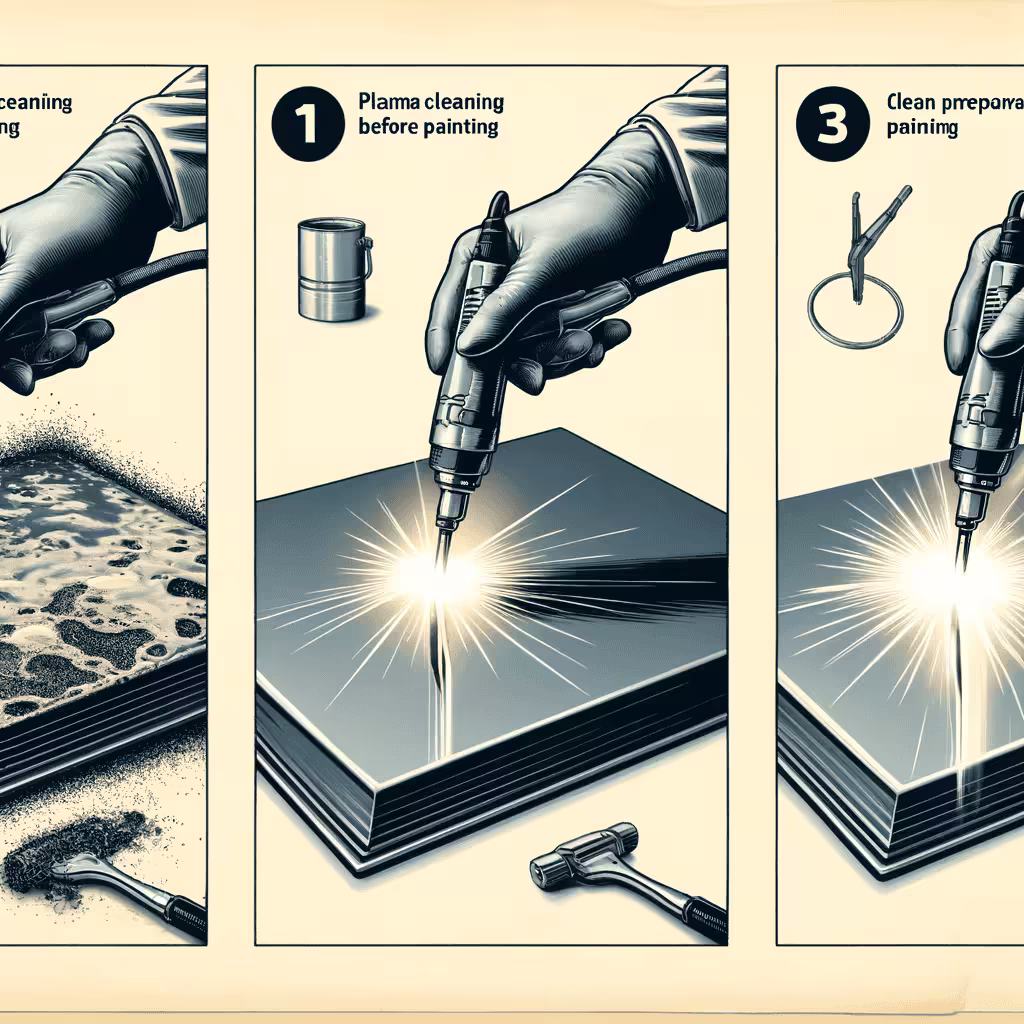 The Uses of Plasma Cleaning Before Painting